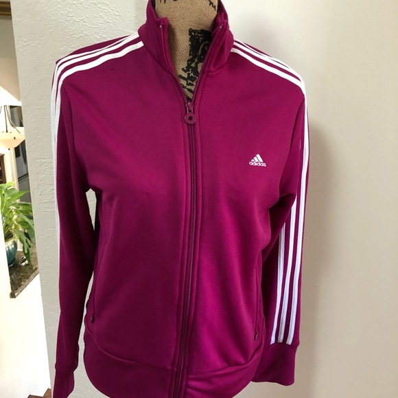 Adidas magenta jacket Clearance